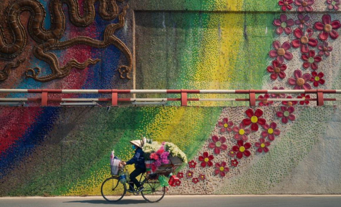 Hanoi Ceramic Mosaic Mural Road Hanoi Ceramic Mosaic Mural Road